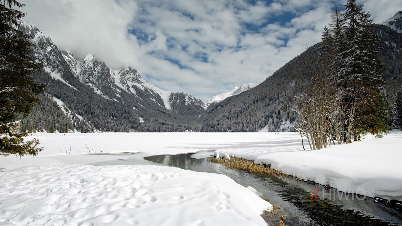 Antholzer See Winter Rundwanderung