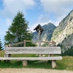 Aussichtsbank unterhalb des Ifinger