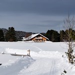 Rinderplatz Hütte auf der Villanderer Alm