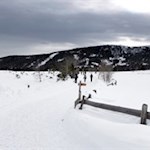 Der breite Wanderweg Nr. 24 führt zur Rinderplatz Hütte