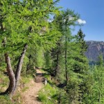 Wandern Croda da Lago Hütte