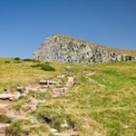 Vor uns erhebt sich der Ifinger