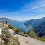 Punta Larici sul lago di Garda
