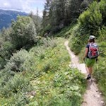 Auf dem Rückweg zur Jausenstation Stallila