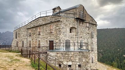 Festungswerk neben der Dürrensteinhütte