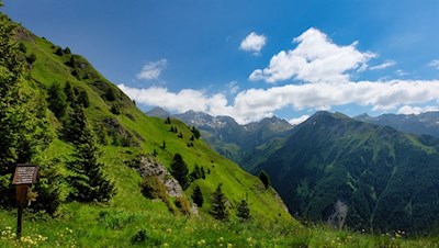 Die abgeschiedene Pfunderer Bergwelt