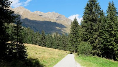 Die sanften Wege sind ideal für Ausflüge mit der ganzen Familie
