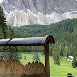 Ausblick auf die Geislerspitzen