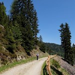 Unterwegs zur Moarhofalm