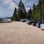 Parkplatz am Punt de Sciaré