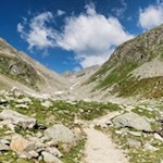 Anstieg auf die Edelrauthütte