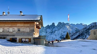 Dürrensteinhütte auf der Plätzwiese