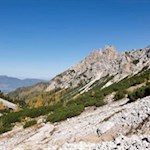 Am Beginn des geröllreichen Kars