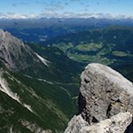 Gipfelblick von der Oberbachernspitze