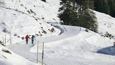 Gemütliche Winterwanderung zur Klammbachalm