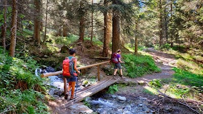 Il ruscello dei Laghi Ghiacciati a Scaleres