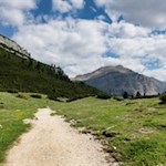 The second part of the trail follows gentle paths