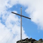 Das erhabene Gipfelkreuz