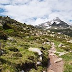 Blick auf den 3.247 m hohen Rauchkofel