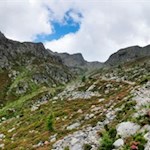 Die letzten Anstiegsmeter zur Tiefrastenhütte