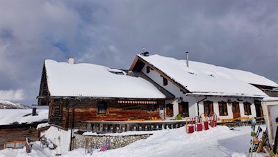 Die gemütliche Sattelbergalm