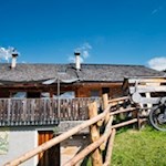 Die Uwaldalm erfreut sich auch bei Mountainbikern großer Beliebtheit