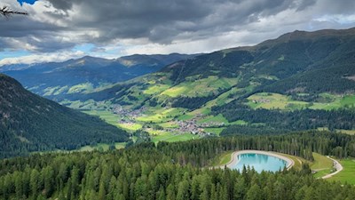 Ausblick von der Aussichtsplattform Rotwandwiesen