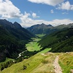 Auf dem Rückweg vom Pfitscher-Joch-Haus