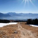 Durch aussichtsreiche Wiesen auf das Rittner Horn 