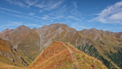 Die mächtigen Pfunderer Berge
