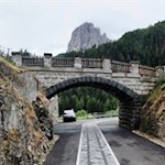 Hier verkehrte einst die Grödner Bahn