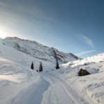 Winterzauber auf dem Weg zur Lavarellahütte