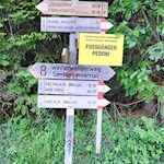 Unser Spazierweg ist nicht zur verfehlen