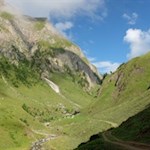 Die grünen Hänge der Pfunderer Bergwelt
