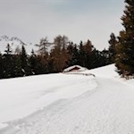 Vor der Kulisse des Villanderer Berges zur Gasserhütte