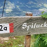Auf dem Weg Nr. 2a zurück nach Spiluck