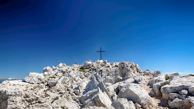 Gipfelkreuz des Petz