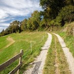 Vom Niederthaler Hof führt ein Wanderweg nach St. Andrä