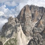 Blick auf den benachbarten Langkofel