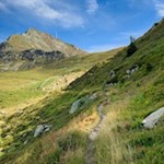 Von der 9. Kehre führt der Weg zum Wasserfaller See