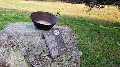 Anregende Stationen gewähren interessante Einblicke in das Leben der einstigen Hirten