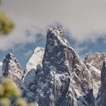 Die schlanken Spitzen der anmutigen Villnösser Geisler