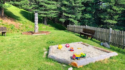 Spielplatz der Pecolhütte