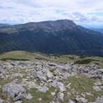 Unser Blick fällt auf den gegenüberliegenden Villanderer Berg
