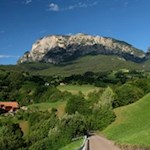 Mit Blick auf den Schlern zurück nach Völs