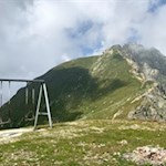 Schaukeln mit Aussicht bei der Kuhleitenhütte