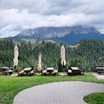 Gastgarten der Hagneralm