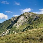 Ausblick nahe der Kerschbaumeralm auf den Mareiter Stein