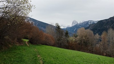 Zweimal wöchentlich trugen die Briefträger früher die Post nach St. Ulrich