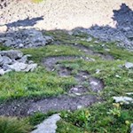 Steil steigt der Weg auf den Schaflahnernock an